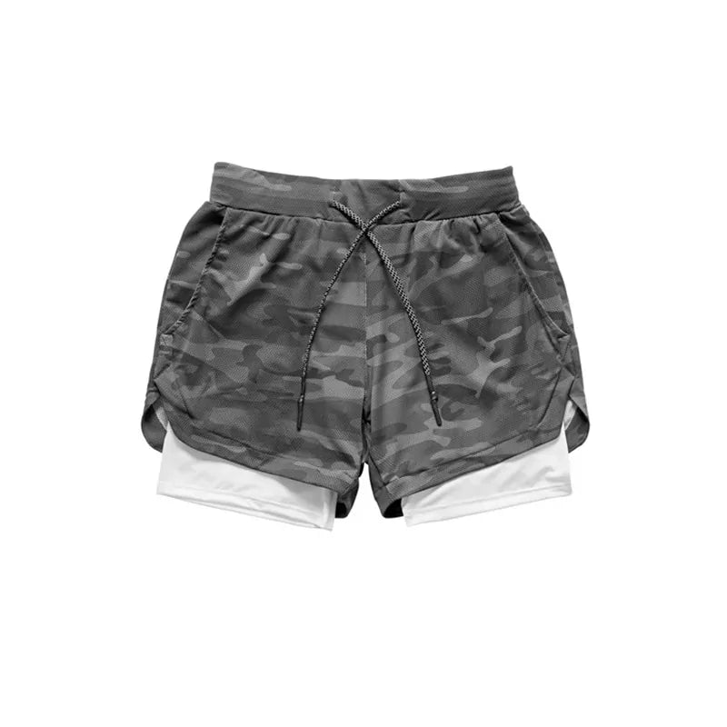 Camo Running Shorts