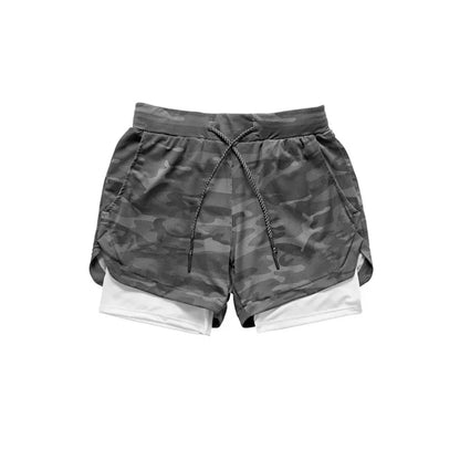 Camo Running Shorts